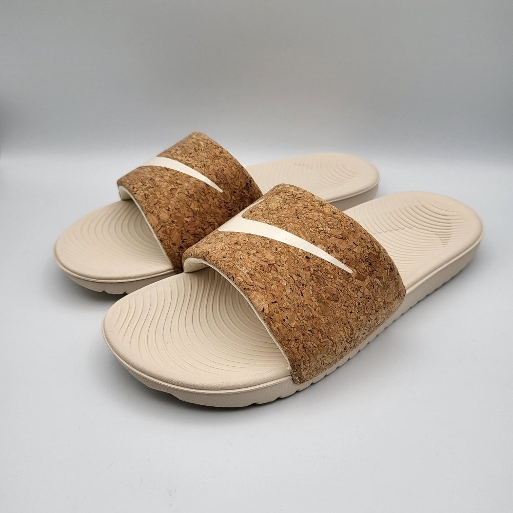 NEW Nike Kawa Slide SE 'Cork' - DA2638-200